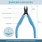 The Beadsmith Chain Nose Pliers - Jeweler’s Elements - Black Oxide Coated Jewelry-making Tool for Bending Wire and Closing Jump Rings